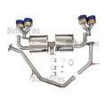 Für 19-23 Toyota Corolla Fließheck 2,5 "Quad Burnt Tipps Cat Rücken Auspuff