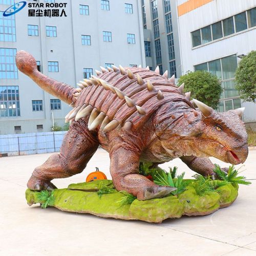 Jurassic World Life Ukuran Animatronik Ankylosaurus