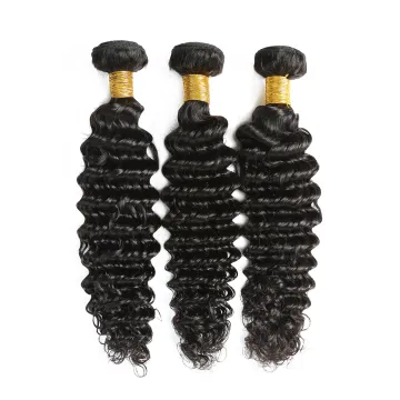 10a Grade Hair Brazilian Virgin Human Hair Bundles Deep Wave 100% Human Hair Bundles High Quality