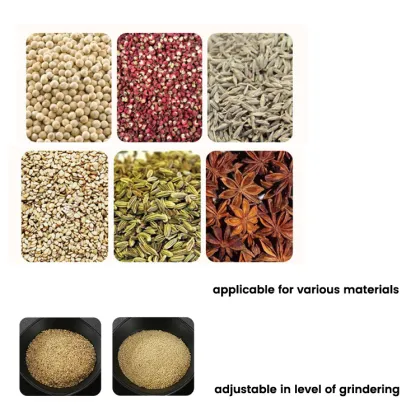 Pepper Grinder Metal Spice Mills Kitchen Application Manual