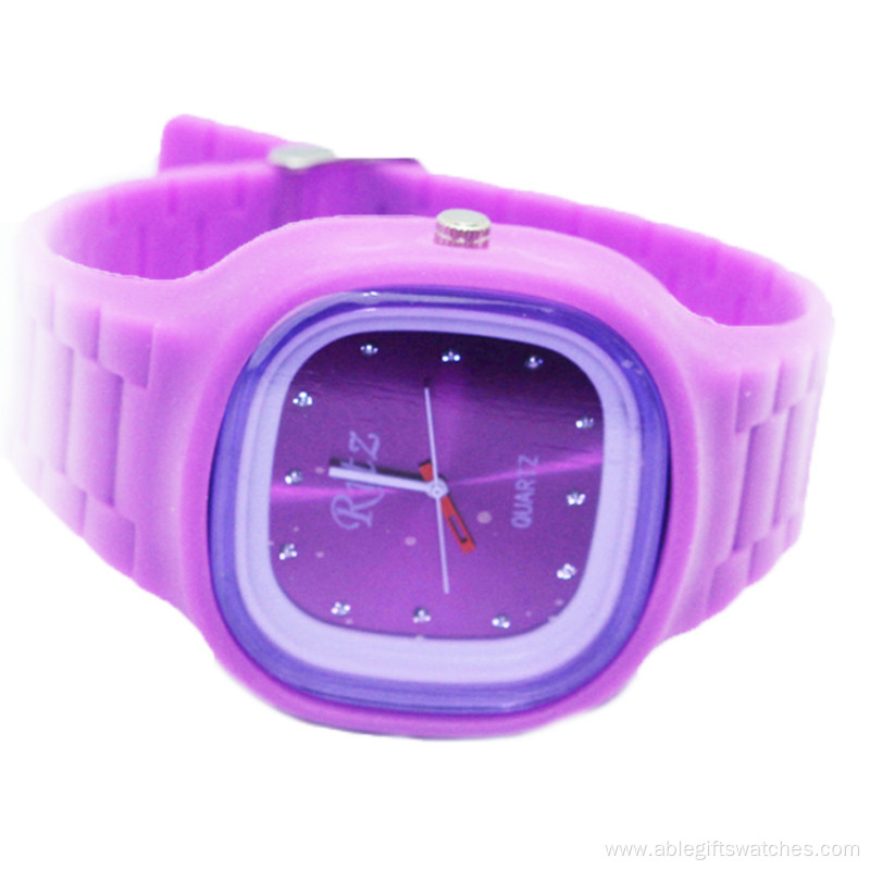 Children Waterproof Silicone Jelly Quartz Watch