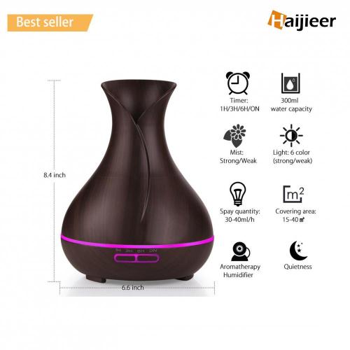 400ml Wood Grian Fragrance Aroma Diffuser