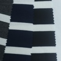 Rozciągające dzianki paski Rayon Rayon Spandex Stripe