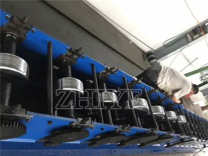 CE Standard Gutter Roller Machinery