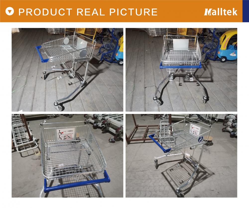 Disabled Metal Supermarket Shopping Cart