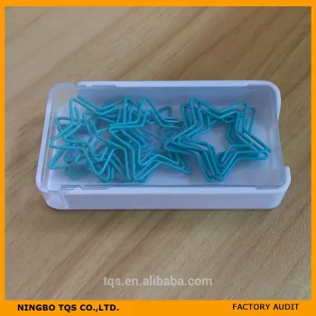 Funny Star Shaped Paper Clips New Design 2015/Paper Clip Box