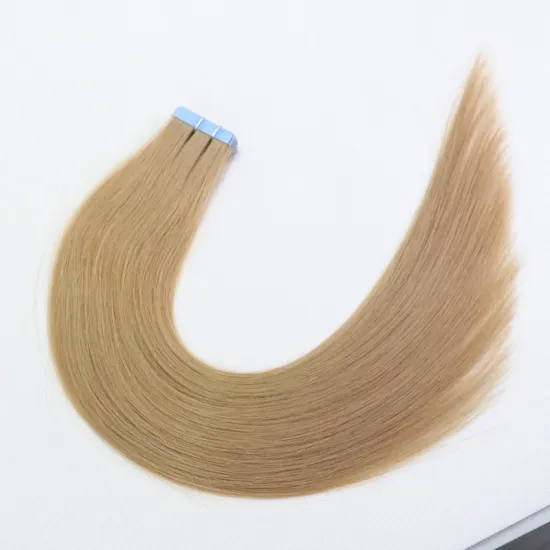 12A Straight Unprocessed Human Hair Wholesale  Different Color Custom Tape In Hair Extensions Bone Straight Double Drawn Hair