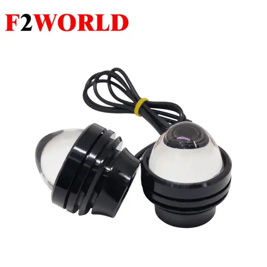 15W 12V White COB LED Car Waterproof DRL Daytime Running Light