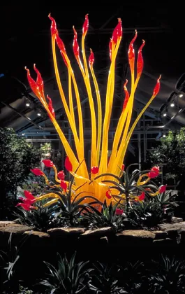 Murano Glass Grass Crafts Decoration