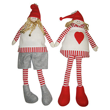 19" Christmas Dolls christmas decoration