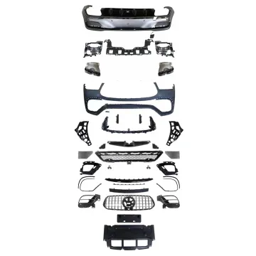 Mercedes-Benz GLE Coupe C167 2020-2022 AMG GLE63 Body Kit - Front Bumper Grille Rear Lip