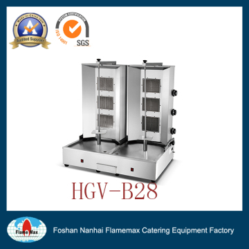 Hgv-B28 Gas Shawarma Machine (8-element)