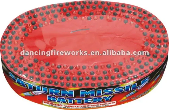 WHISLING FIREWORKS 248SHOTS SATURN MISSILES BATTERY