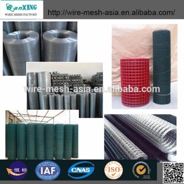 Cheap!!! anping sanxing galvanized iron electro and euro welded wire mesh fence and 1/8" welded wire mesh