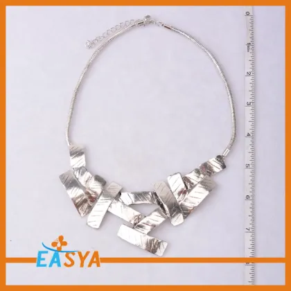 Irregularity Metal Necklace Anomaly Metal Necklace Irregular Metal Necklace