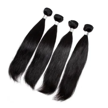 12A Best Supplier Ready To Ship Brazilian Pink Silky  Vendors Bone Straight Double Drawn Hair Extension Straight Raw Indian Hair