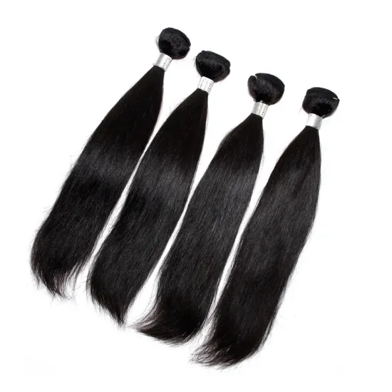 12A Best Supplier Ready To Ship Brazilian Pink Silky  Vendors Bone Straight Double Drawn Hair Extension Straight Raw Indian Hair