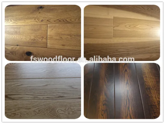 UV lacquered european oak engineered wood flooring