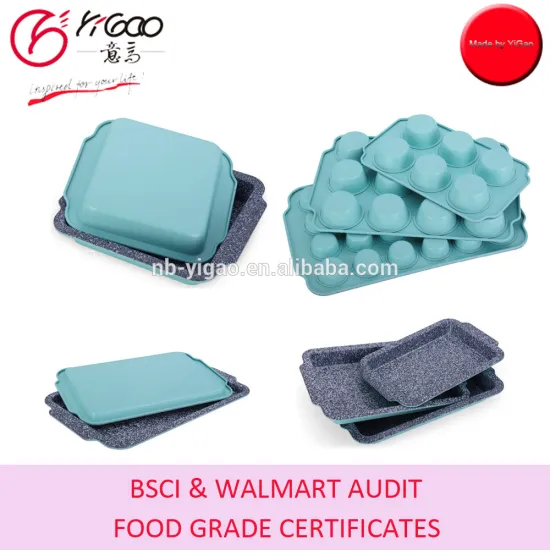 0.7MM THICK CAKE PAN WITH POPULAR MARBLE COATING FOR EUROPEAN MARKET