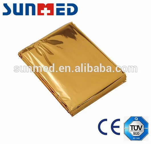 Gold foil blanket