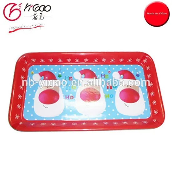 102753 Novelty Christmas Melamine Tray