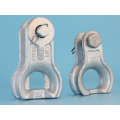Öntöttvas ASTM A536 Deadend Thimble Clevis