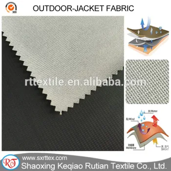TPU Bonded Tricot bonded polyester Spandex Fabric for Running Jacket