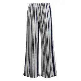 Ladies Pants Knit Trousers Print Ponte