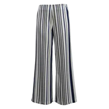 Ladies Pants Knit Trousers Print Ponte