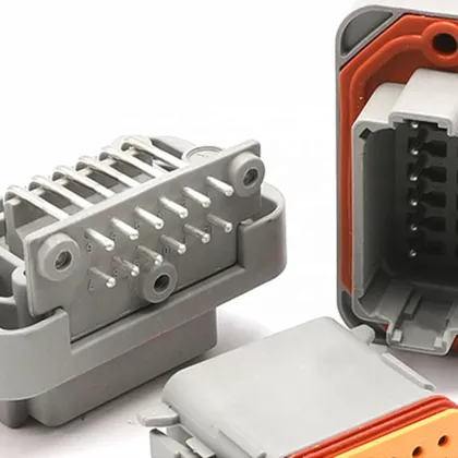 Waterproof Deutsch DT Connector DT15-2P/DT15-4P Male/Female Socket Plug for Auto Motor