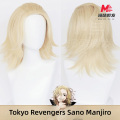 Tokyo Revengers Sano Manjiro Cos Tóc Giả