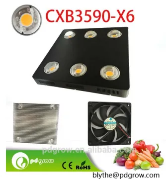 90 degree lens economic 600w cxb3590 cob grow light led tempered lighting lenses