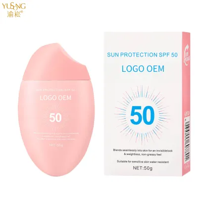 SPF50 Waterproof Sunscreen Lotion: Hydrated Sun Protection