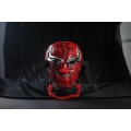 Máscara facial completa com padrão de relevo antigo chinês