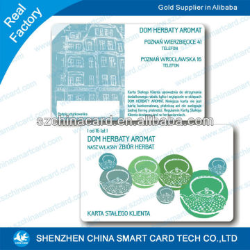 Printed Plastic PVC Hospital Center health care card