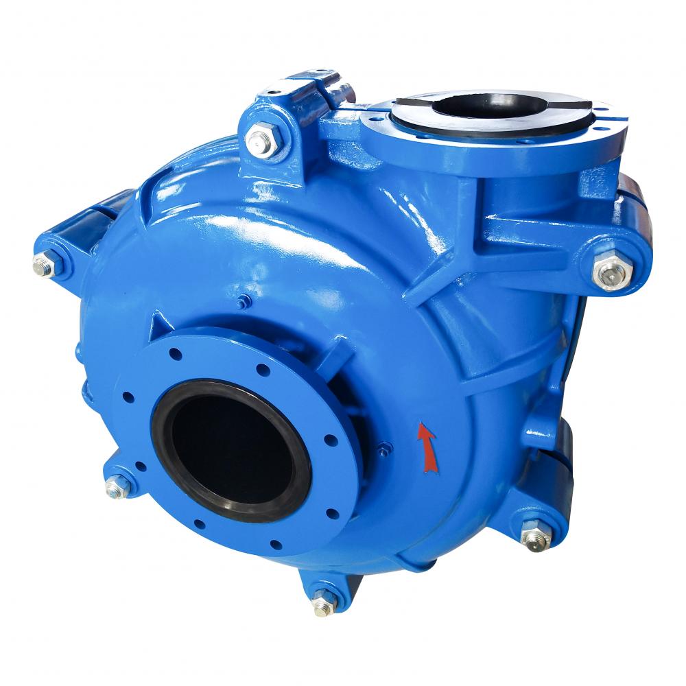 Horizontal small slurry pump with diesel engine