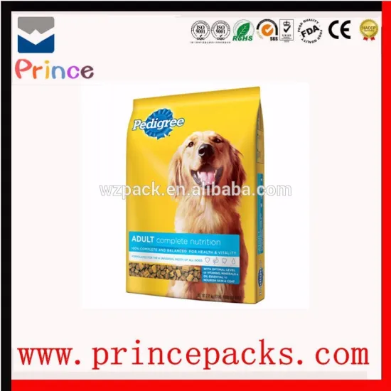 Eco-Friendly Feature25kg Dog Food Packaging Bag / Cement Industrial Use packaging bag