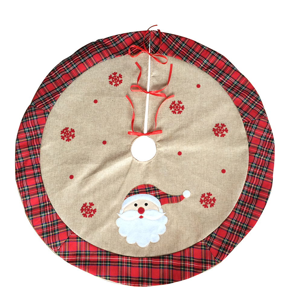 Scottish Style Christmas Tree Skirt