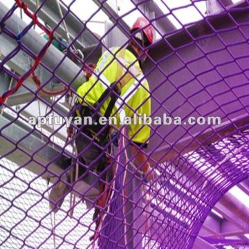 PE purple safety netting for construction