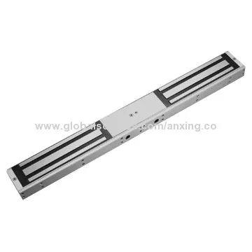 Double door lock, electromagnetic lock, suitable for access control system, with LED, NO/NC/COM