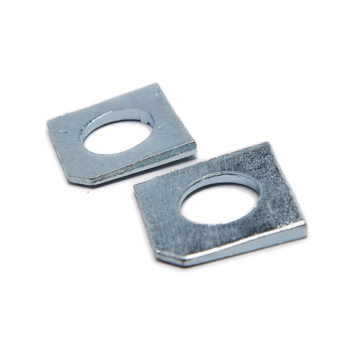 Carbon Steel Square Taper Washers para sa seksyon ng slot