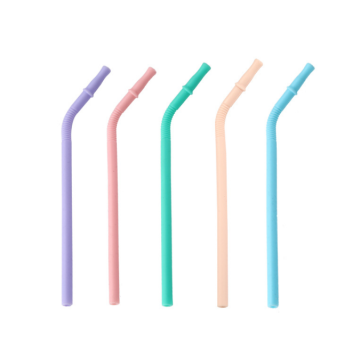 Reusable Silicone Straws Kids Drinking Straws