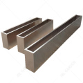 Modern metal stainless steel trough planters
