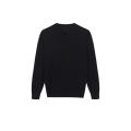 Men's Knitted Organic Cotton Crew-Neck Pullover