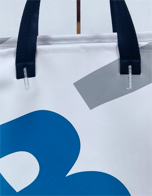 Customizable letter waterproof PVC handbag