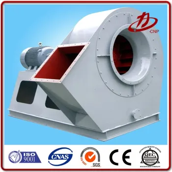 High pressure exhaust centrifugal fan