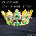 Wholesale Full Round Gold Pageant Crowns