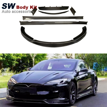Carbon Fiber Revozprt Style Body Kit for Tesla Model S - Upgrade Bumper & Aerodynamic Performance Kit
