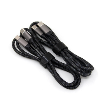USB C to USB C Cable 60W/3A 3.3ft, USB Type C PD Fast Charging Cable, Braided Nylon Cord for Type C