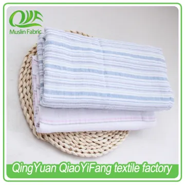 47"*47", 100% cotton muslin swaddle baby blanket